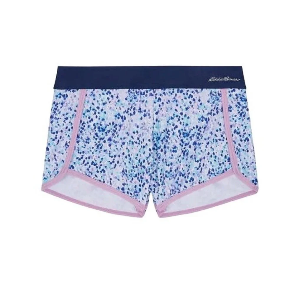 Girls Eddie Bauer Reversible Bathing Suit 4 piece Swim Suit - Picture 8 of 10